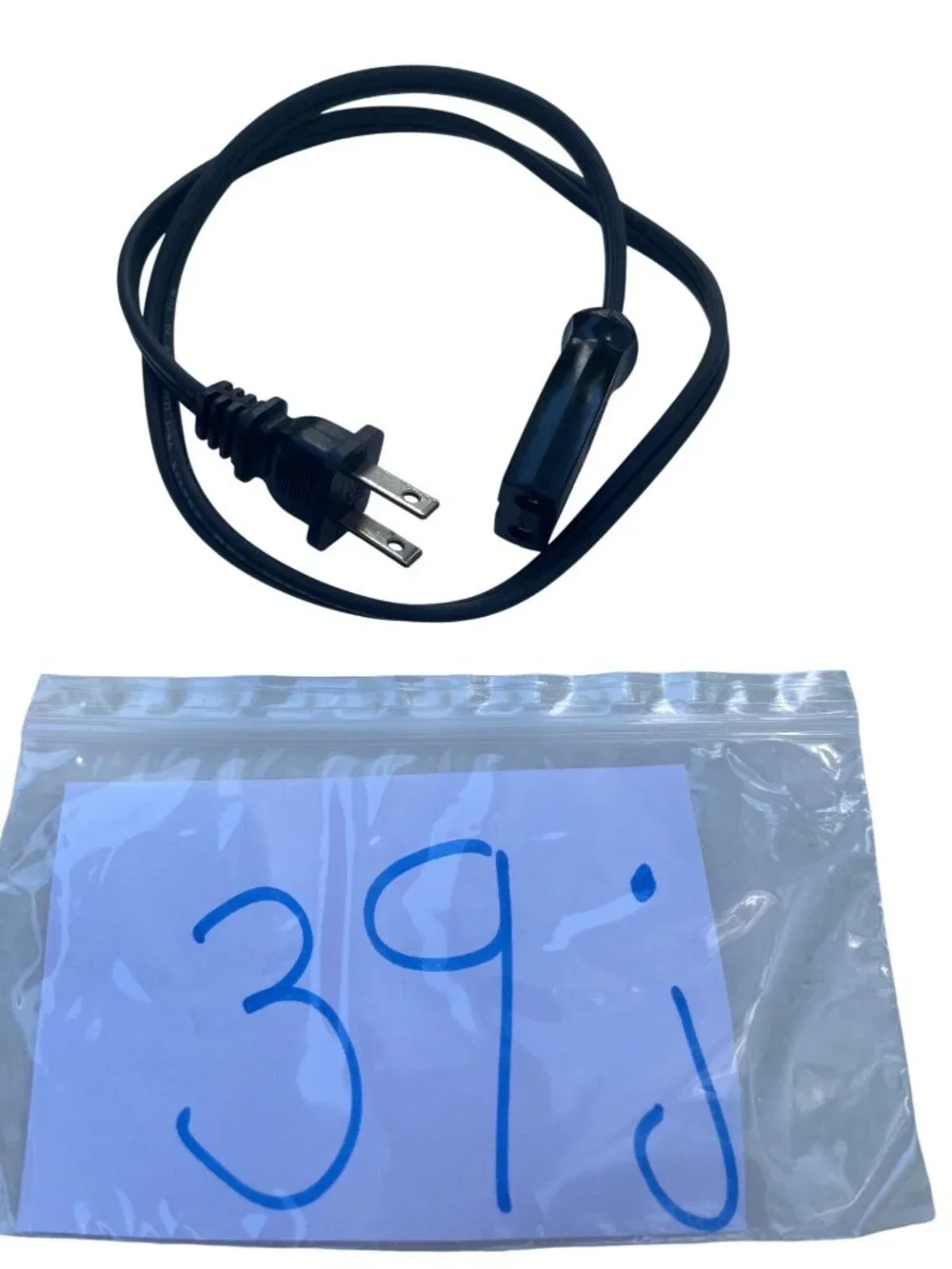 NT700AU Black Power Cord E130315 UL Listed 2-Prong Plug 5A 125V 30 Inch Length